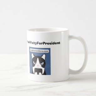 Caneca #DrunkPattyForPresident