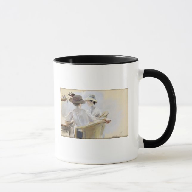 Caneca Duas senhoras pela água (Direita)