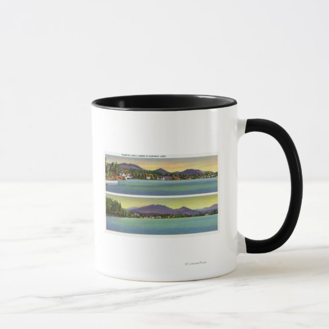Caneca Duas Visões da Flor do Lago (Direita)