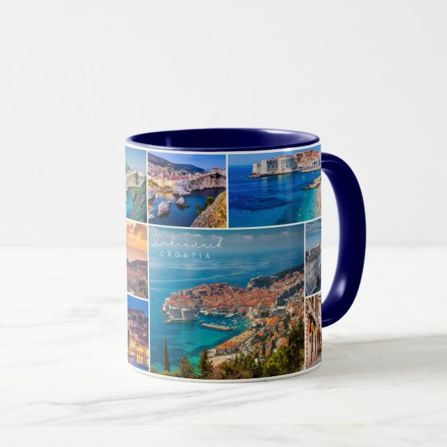 Caneca Dubrovnik | Croácia | Hrvatska | Mar Adriático (Frente Esquerda)