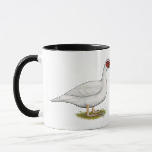 Caneca Duck White Muscovy