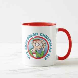 Caneca Duende Befuddled do Natal