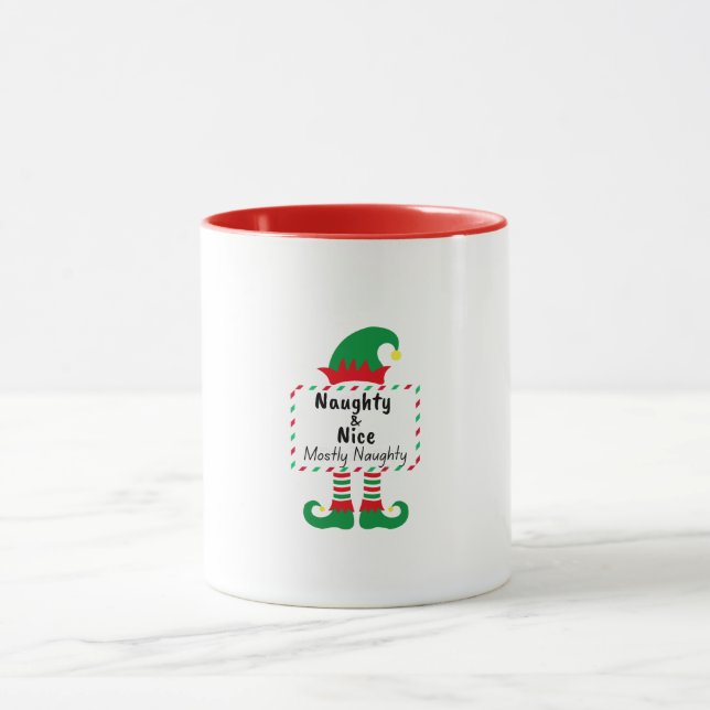Caneca Duende Malvado Bonito Principalmente Malvado Canec (Centro)