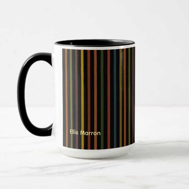 Caneca Dull Ribbon Stripes (Esquerda)