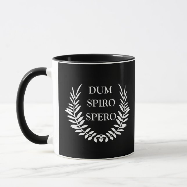 Caneca Dum spiro spero (Esquerda)