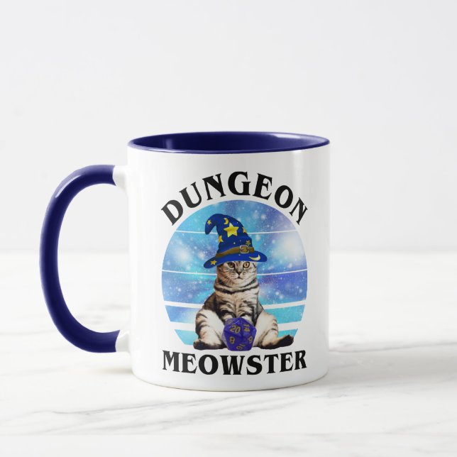 Caneca Dungeon Meowster (Esquerda)