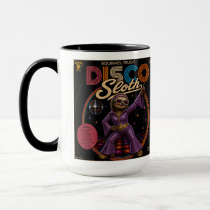Caneca Duo de Preguiça Disco
