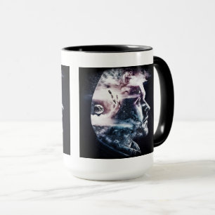 Caneca Dupla exposição Homem Combo Mug, 15 oz