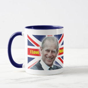 Caneca Duque de Einburgh - Eu amo Philip