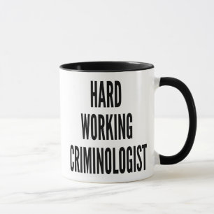 Caneca Duro Criminologista Mug
