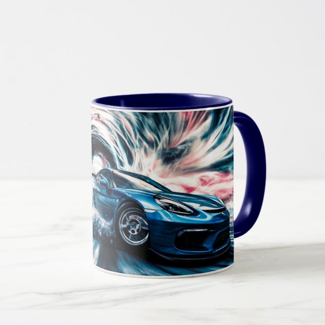 Caneca Duro de Drifação de Carros de Esporte de Alta Velo (Frente Esquerda)