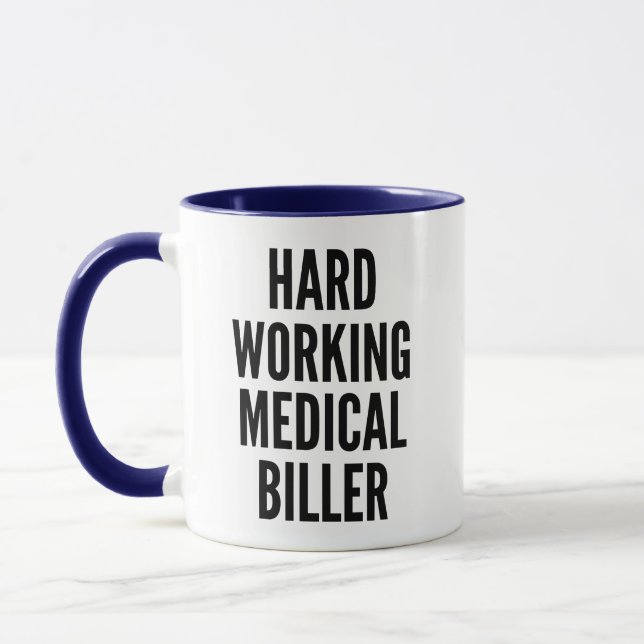 Caneca Duro trabalhando com o recipiente médico (Esquerda)
