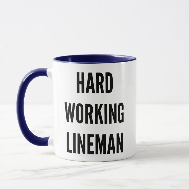 Caneca Duro Working Lineman (Esquerda)