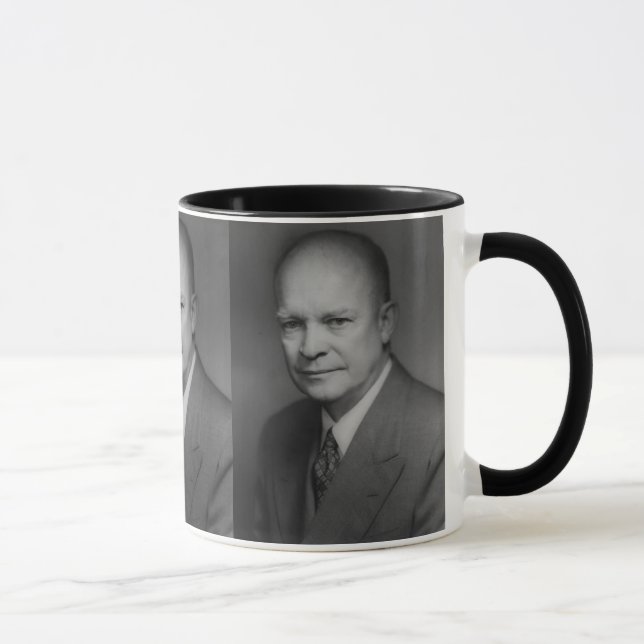 Caneca Dwight D. Eiserhower Retrato (Direita)