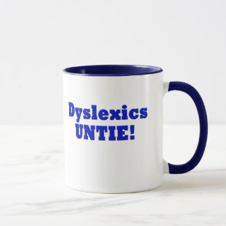 Caneca Dyslexics