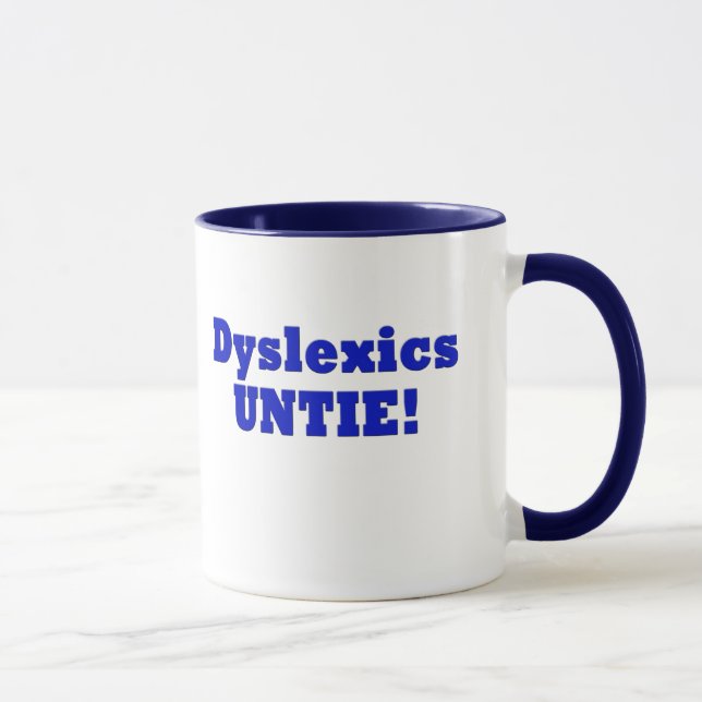 Caneca Dyslexics (Direita)