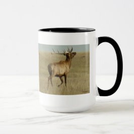 Caneca E35 Alce Touro Grama nos Chifres