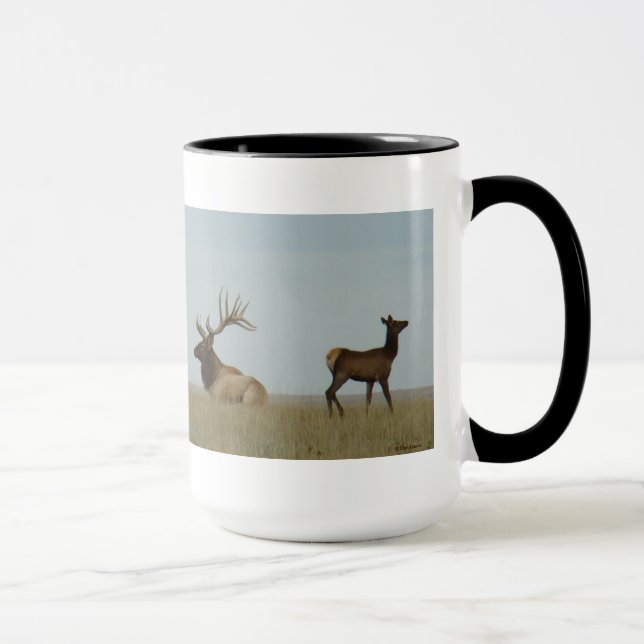 Caneca E5 Alce Touro e Alce Jovem (Direita)