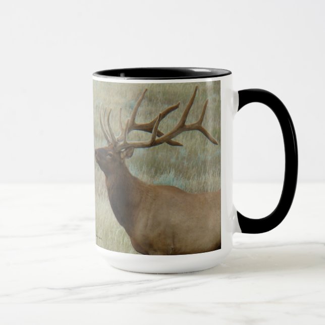 Caneca E9 Alce Macho em Veludo (Direita)