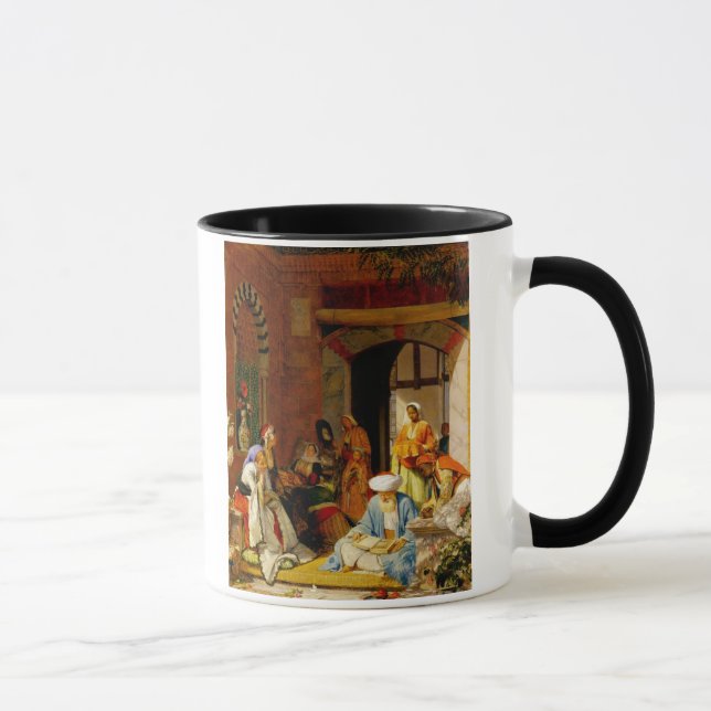 Caneca "E a oração da fé salvar o doente", para (Direita)