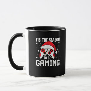 Caneca É a Temporada de Jogos de Natal Batimento Cardíaco