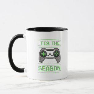 Caneca É a Temporada de Video Games Natal Xmas Gamer