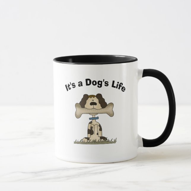 Caneca É a vida de um cão (Direita)
