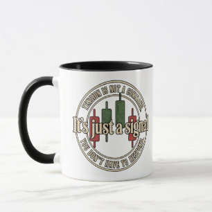 Caneca É Apenas um Design de Psicologia de Negociação de 