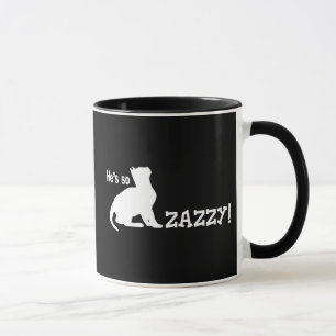 Caneca É assim Zazzy - amante do gato