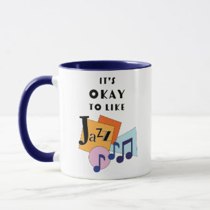 Caneca É bom gostar do Jazz V.2