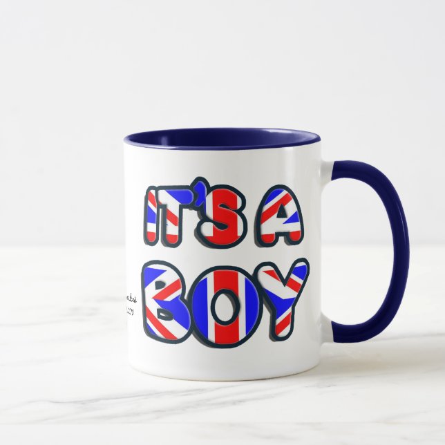Caneca É Boy George Alexander Louis (Direita)