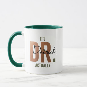 Caneca É Dr. Na Verdade, Doutor Personalizado Formatura P