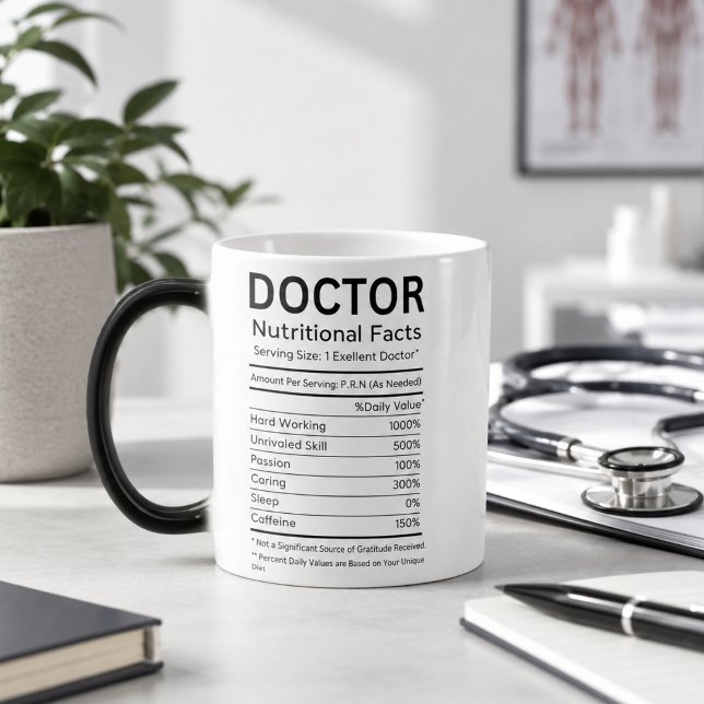 Caneca É Dr, na Verdade – Vida Divertida de Médico | Fofo (It’s Dr, Actually – Funny Doctor Life | Cute Mug
)