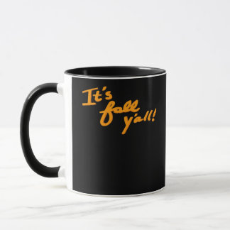Caneca É Estilo estético simples "Y'all"
