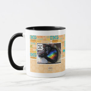 Caneca E eu posso dem do tombadilho demasiado