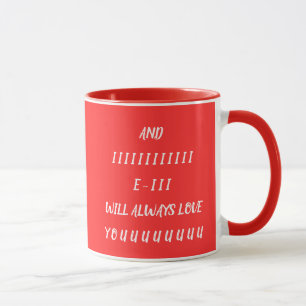 Caneca E Eu Sempre Amarei Você