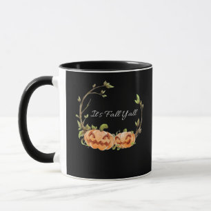 Caneca É Fall Y'all Halloween Legal Único