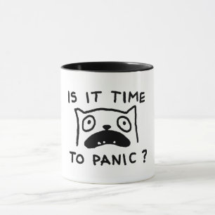 Caneca É Hora de Entrar em Pânico