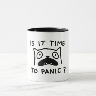 Caneca É Hora de Entrar em Pânico