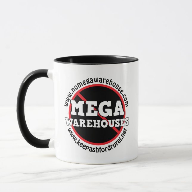 Caneca e Manter Ashford Rural Diga Não a Megafábricas    (Esquerda)