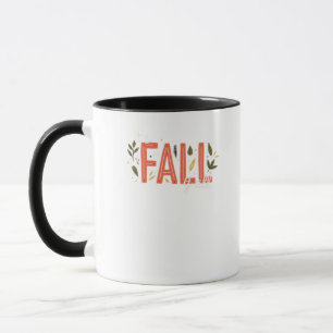 Caneca É o Design exclusivo de outono
