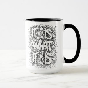 Caneca É O Que É, Palavra De Café De Arte