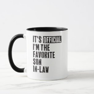 Caneca É oficial, sou o filho favorito.