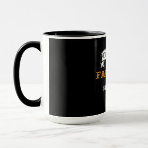Caneca É oficial, sou o filho favorito da lei, engraçad