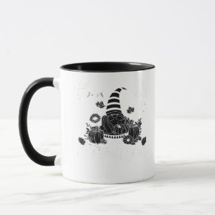 Caneca É "Pumpkin Gnomo Autumn Tree Hello Fa"