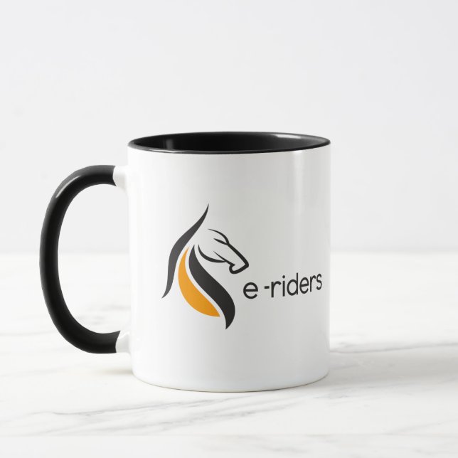 Caneca E-Riders Custom Name Coffee Mug (Esquerda)