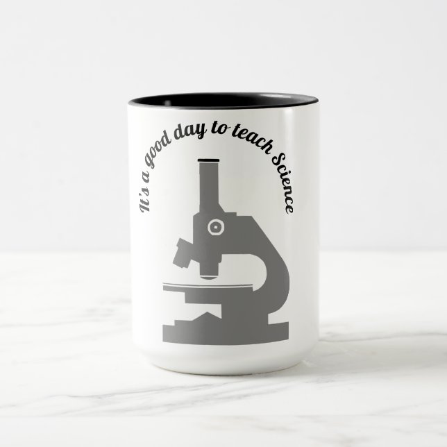 Caneca É um bom dia para ensinar ciência (Centro)