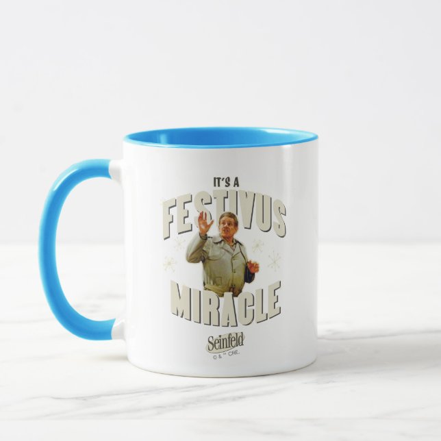 Caneca É um Milagre do Festivus (Esquerda)