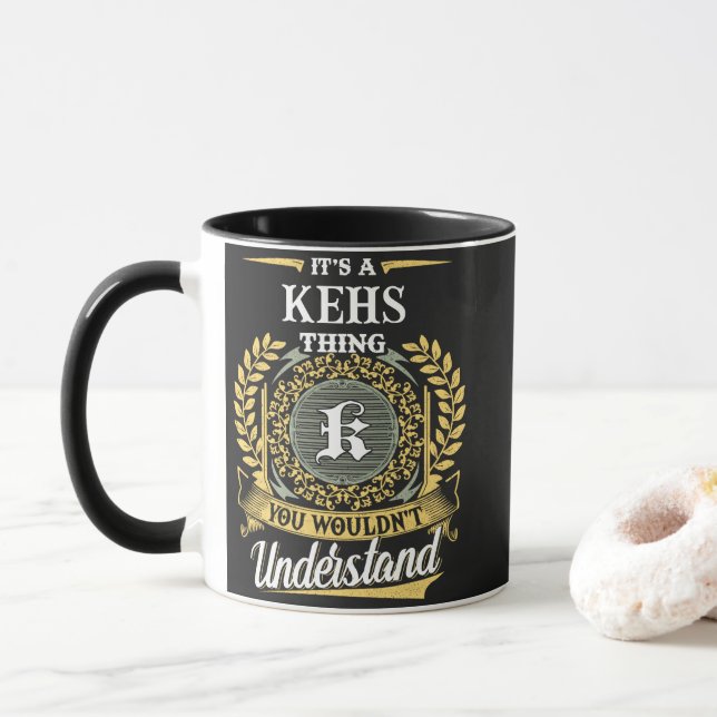 Caneca É uma Coisa da KEHS que Você Não Entenderia (Com Donut)