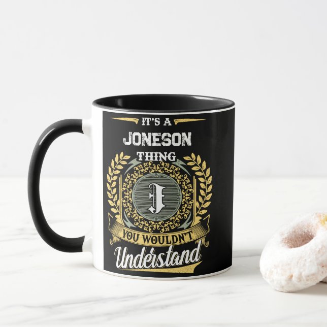 Caneca É uma Coisa de JONESON que Você Não Iria Entender (Com Donut)